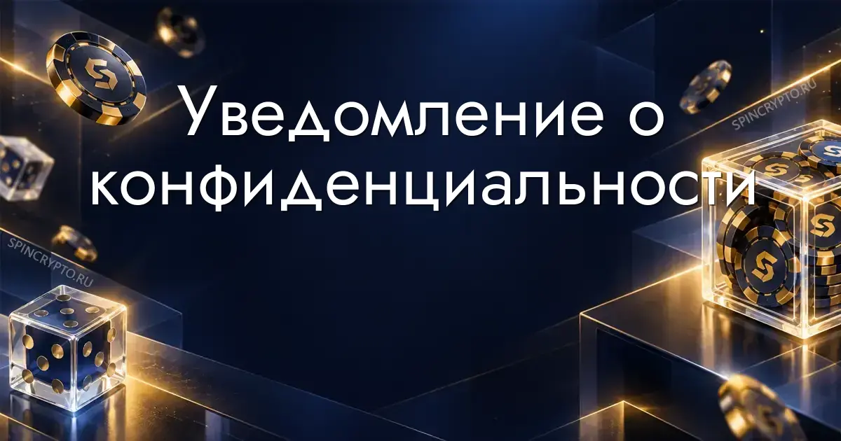 Уведомление о конфиденциальности