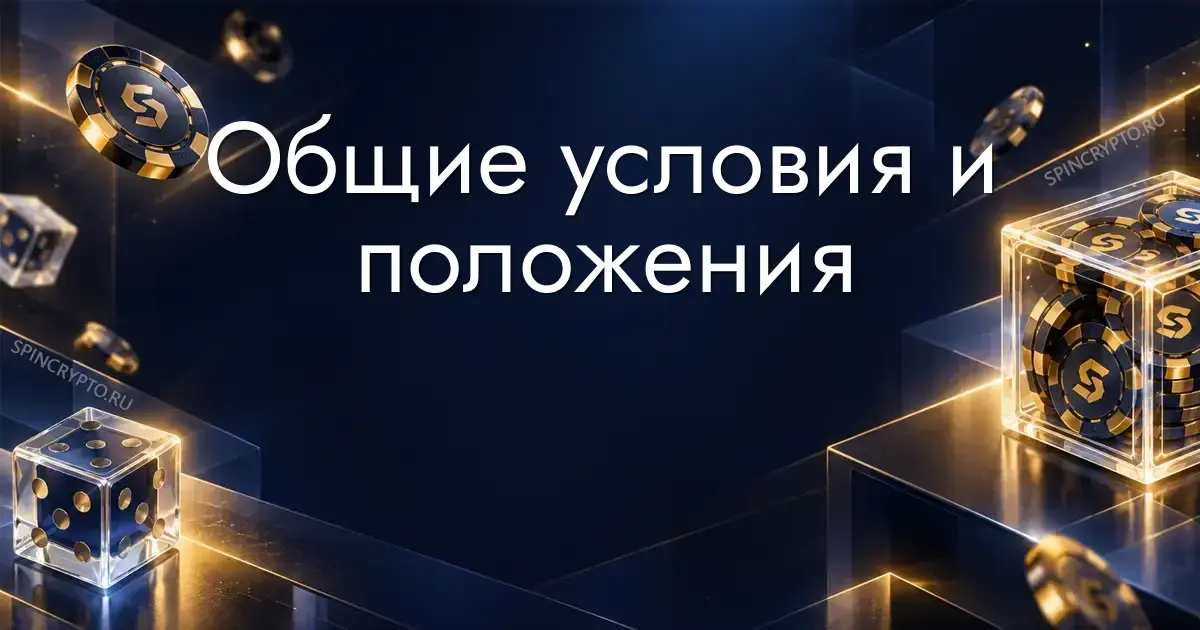 Общие условия и положения